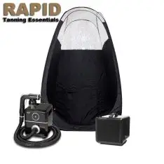 RAPID - Sort - m/ telt & udsugning